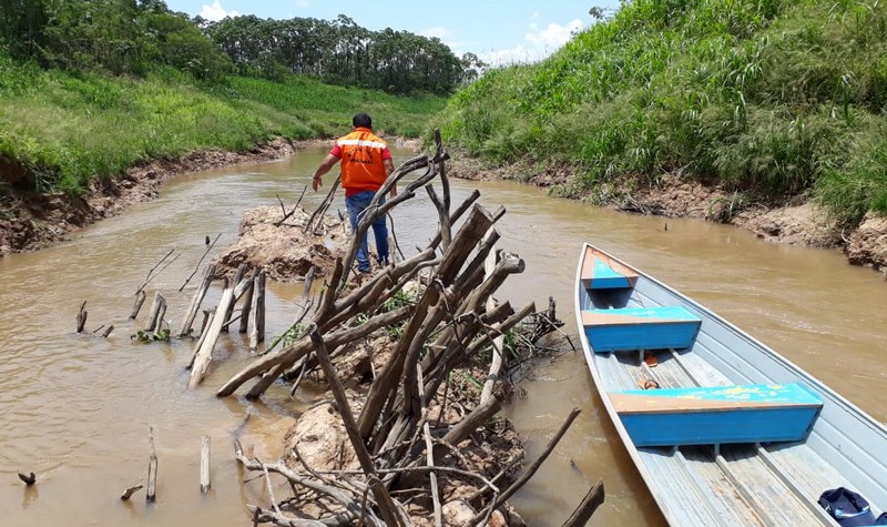 Vazante afeta 76 comunidades por falta de água potável (Foto: Divulgação)