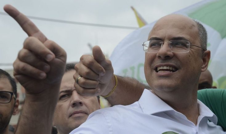 Wilson Witzel garantiu a vitória apesar de cair nas pesquisas de intenção de voto neste segundo turno (Foto: Tânia Rêgo/Agência Brasil/Agência Brasil)