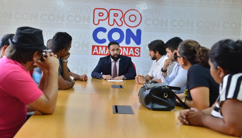 Jalil Fraxe, do Procon-AM, negociou acordo entre moradores e Manaus Ambiental para adoção de tarifa social de água (Foto: Procon/Divulgação)