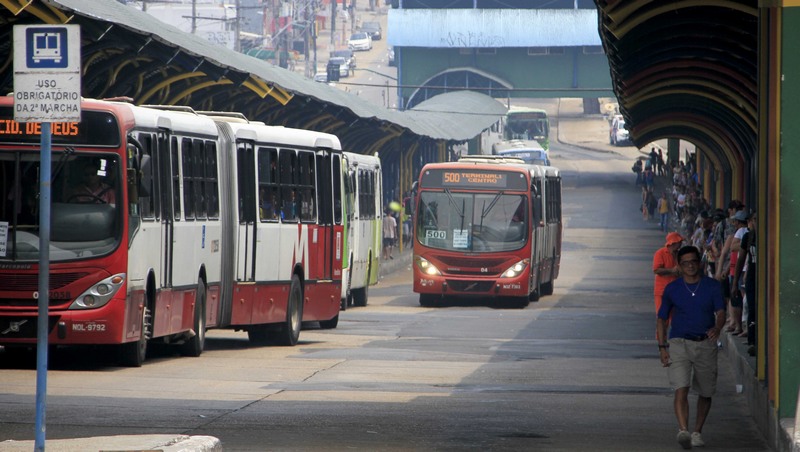 Ônibus serão gratuitos também no dia 28 deste mês em Manaus, no segundo turno da eleição (Foto: Altemar Alcântara/Secom)
