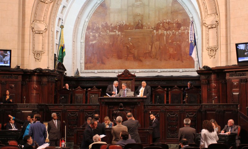 Plenário da Assembleia do Rio de Jeneiro