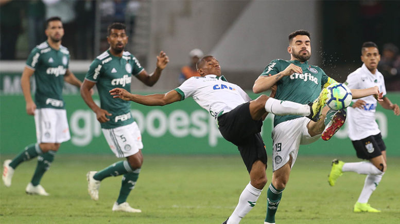 Palmeiras dominou o América-MG, goleou e ficou mais próximo de conquistar o décimo título do Brasileirão (Foto: Cesar Greco/Ag. Palmeiras)