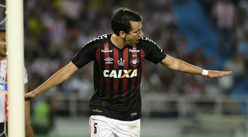 Pablo marcou o gol de empate que garantiu igualdade de condições para decisão da Sul-Americana (Foto: Miguel Locatelli/Site Oficial)