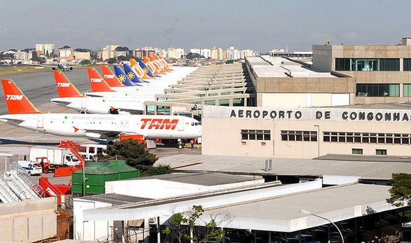 Congonhas é um dos aeroportos de estão no projeto de venda (Foto: Valter Campanato/Agência Brasil