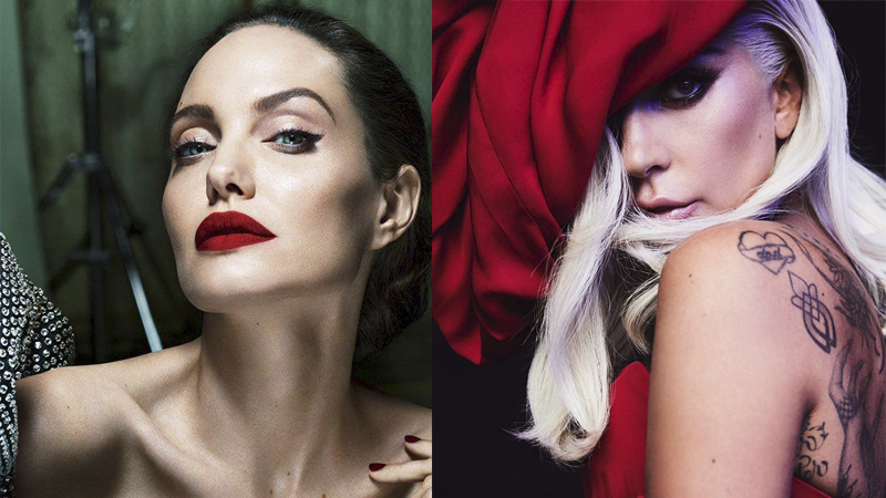 Angelina Jolie e Lady Gaga - Cleópatra
