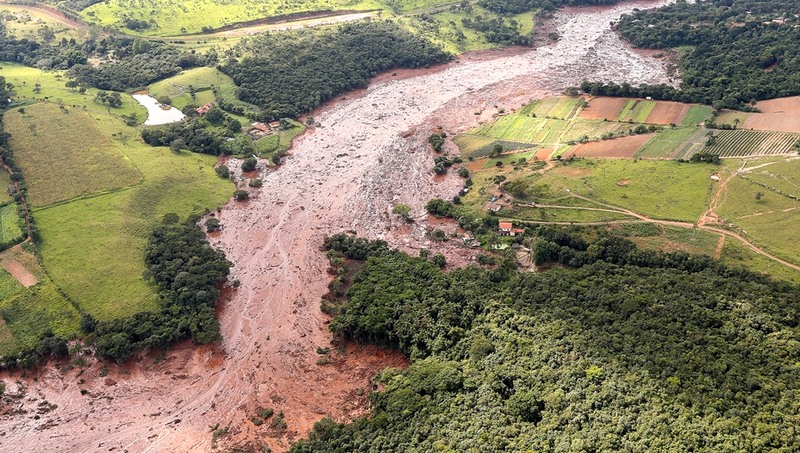 Lama destruiu cidade e afetou o meio ambiente em Brumadinho: peça para troca de acusações políticas (Foto: Isac Nóbrega/Agência Câmara)