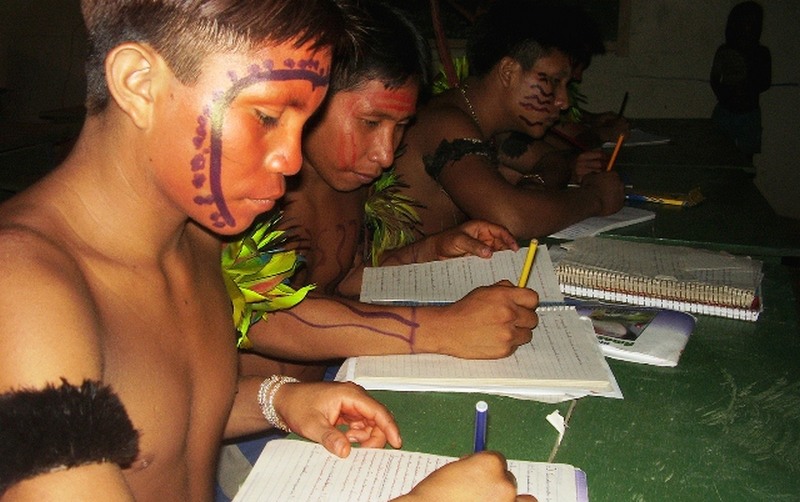 Escolas indígenas no Amazonas terão assessoria de formadores de educação para implantar metodologias de ensino (Foto: Seduc/Divulgação)
