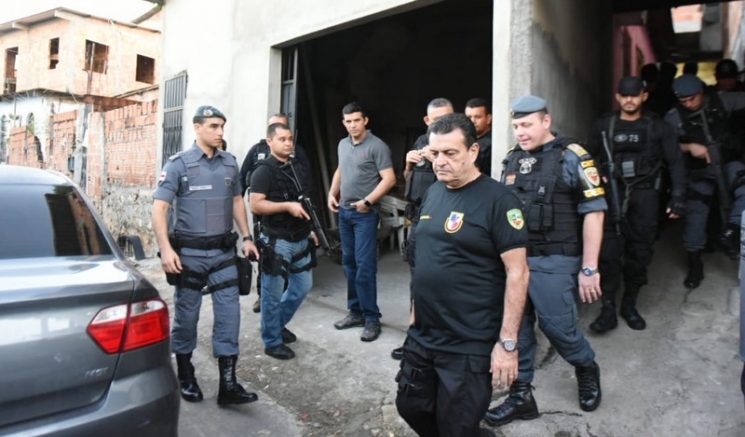 Louismar Bonates comandou operação policial nesta sexta-feira na zona oeste de Manaus (Foto: Patrick Motta/ATUAL)