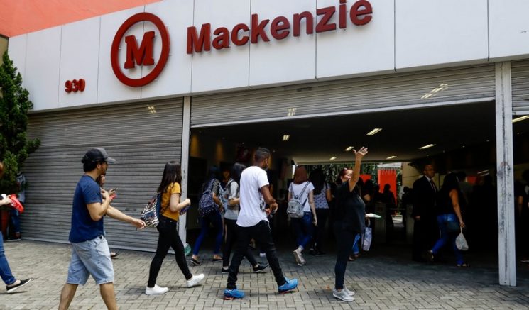Universidade Mackenzie decidiu expulsar aluno após manifestação racista (Foto: Aloisio Mauricio /Fotoarena/Folhapress)