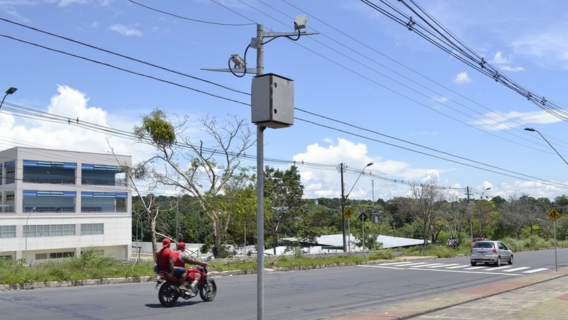 Radar ser´reativado no trânsito de Manaus em avenidas de maior velocidade (Foto: Valmir Lima/ATUAL)