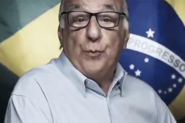 Homem fala em vídeo que golpe de 64 salvou o Brasil (Foto: Facebook/Reprodução)