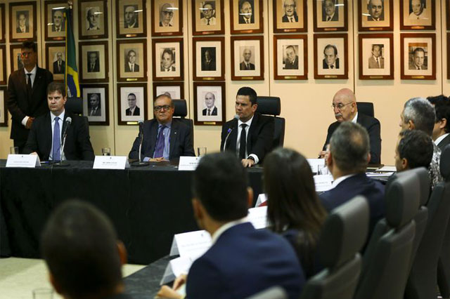 Ministro Sérgio Moro discutiu plano com governadores (Foto: Marcelo Camargo/ABr)