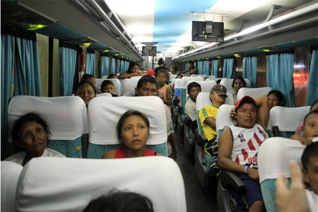 Venezuelanos foram levados para abrigos em dois bairros (Foto: Altemar Alcantara/Semcom)
