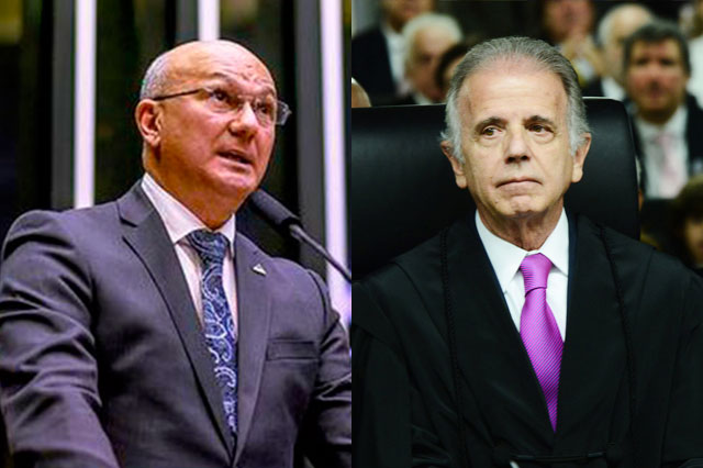 O superintendente da Suframa, Alfredo Menezes, e o presidente do TCU, José Múcio Monteiro