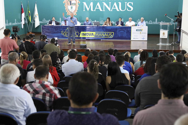 Prefeito Arthur Neto lançou o projeto Inova Manaus (Foto: Mário Oliveira/Semcom)