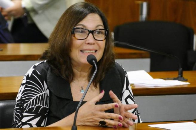 Beatriz Kicis integrará tropa de choque pela reforma (Foto: Edilson Rodrigues/Agência Senado)
