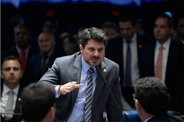 Senador Marcos do Val diz sofrer ameaças de morte (Foto: Pedro França/Agência Senado)
