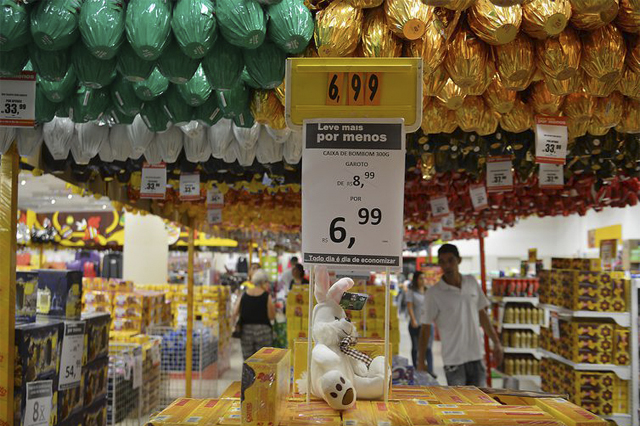 Ovos de Páscoa são o carro-chefe das lojas na Semana Santa (Foto: Rovena Rosa/ABr)