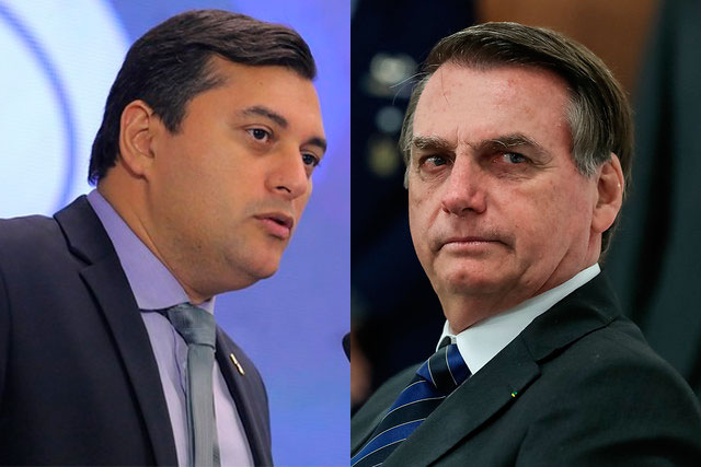 Wilson Lima e Jair Bolsonaro