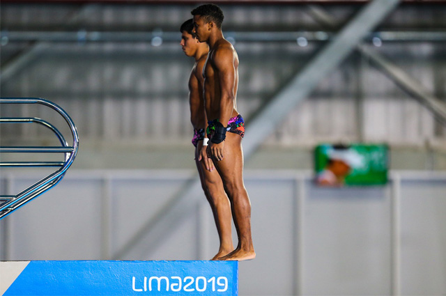 s saltos ornamentais nos Jogos Pan-Americanos Lima 2019