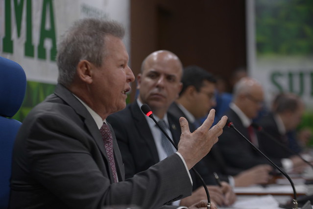 Arthur Virgílio Neto na reunião do CAS