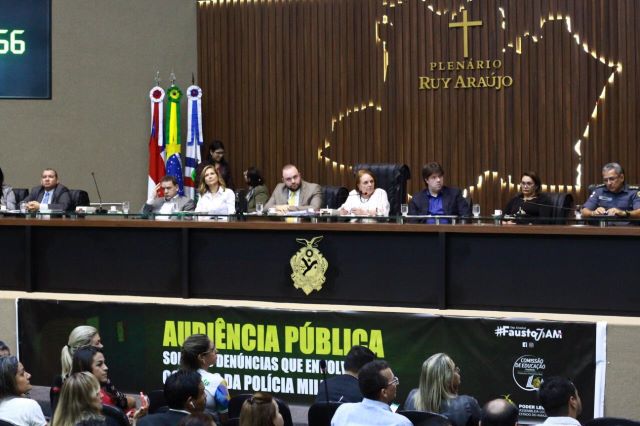 Audiência Pública sobre escolas da Policia Militar