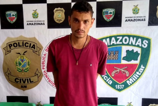Danilo Schueng de Souza foi preso por transportar drogas de Manacapuru para Caapiranga (Foto: PC/Divulgação)