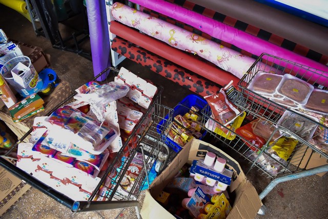 Maioria dos itens de alimentação era destinado para o público infantil (Foto: Procon-AM/Divulgação)