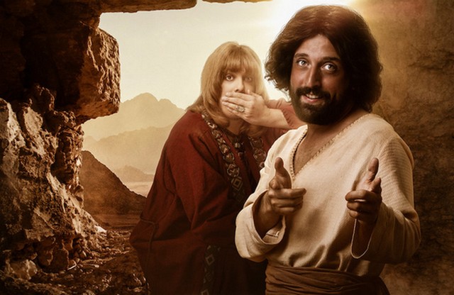 Enredo satiriza uma das passagens mais importantes da vida de Jesus, quando ele, já perto dos 30 anos, jejua por 40 dias no deserto (Foto: Divulgação)