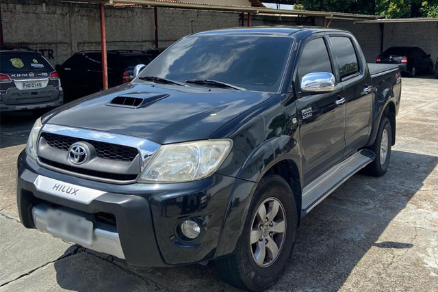 carro apreendido