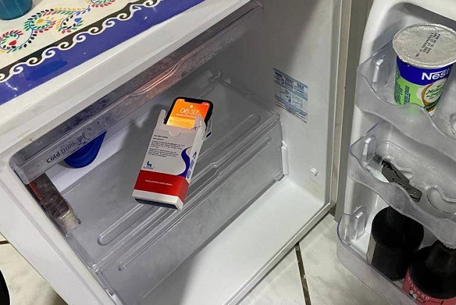 ceular - caixa de remédio - frigobar