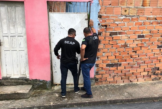 Seap realizou 150 visitas nos endereços dos presos monitorados em Manaus (Foto: Divulgação)