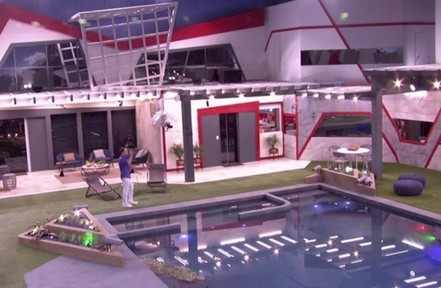 Casa foi projetada para relembrar edições anteriores do programa (Foto: TV Globo/Reprodução)