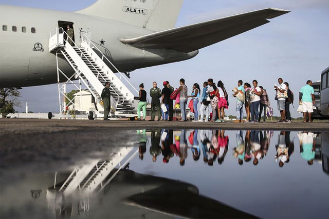 imigrantes venezuelanos