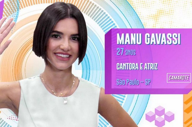 Devido o corte de cabelo, Manu Gavassi foi comparada com o personagem Willy Wonka (Foto: GShow/Divulgação)