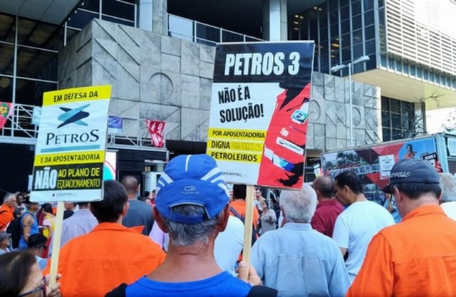 Proposta da Petros exigiria menor contribuição da maioria dos pensionistas da Petrobas (Foto: FUP/Divulgação)