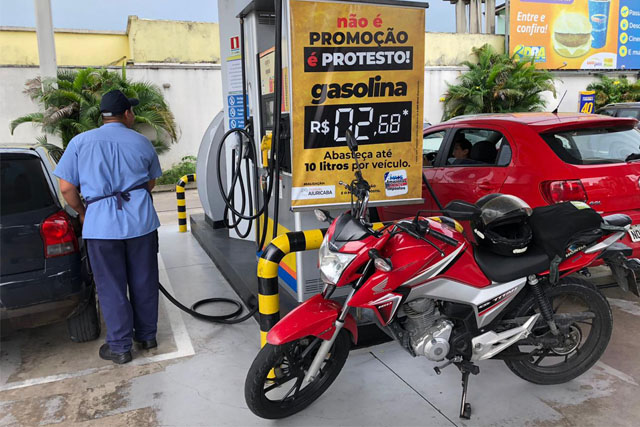 gasolina sem impostos