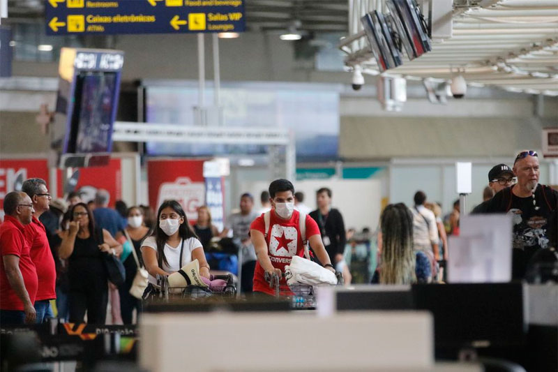 Aeroporto Tom Jobim, no Rio de Jeneiro