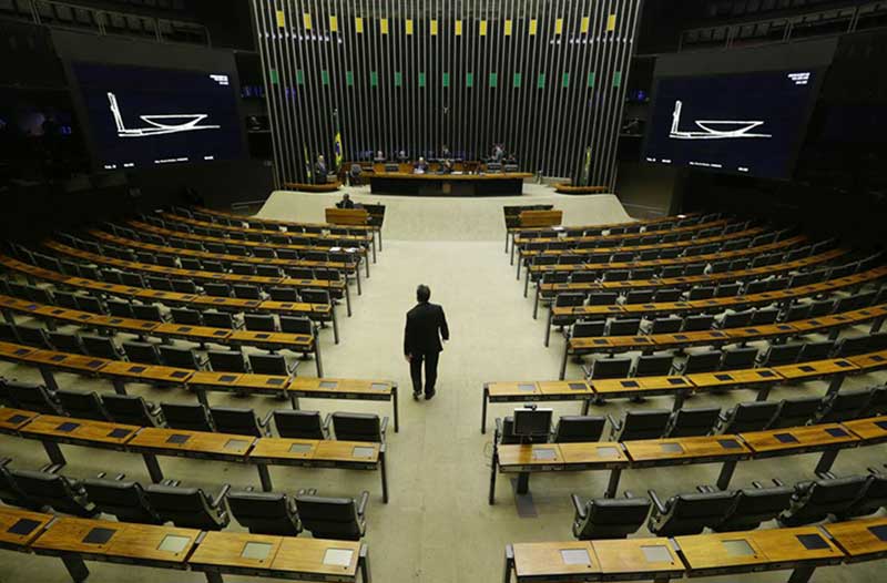 Parlamentares não compareceram na sessão do Congresso Nacional (Foto: Fábio Rodrigues Pozzebom/Agência Brasil)