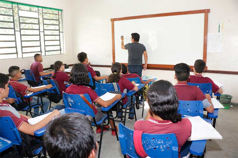 Contratação de professor será temporária para o ano letivo de 2020 (Foto Eduardo Cavalcante/Secom)