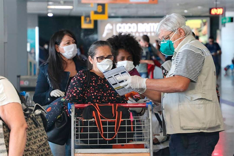 FVS no aeroporto