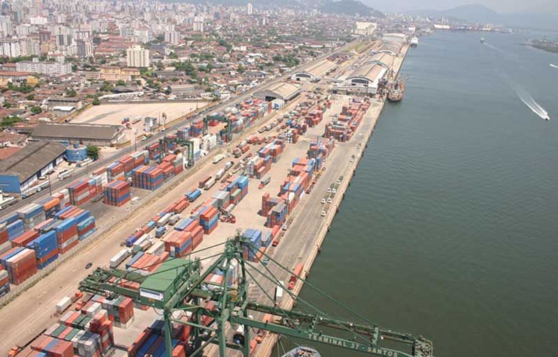 Sindicato diz que os trabalhadores portuários de estiva estão expostos a risco alto de contaminação (Foto: Governo Brasil/Divulgação)