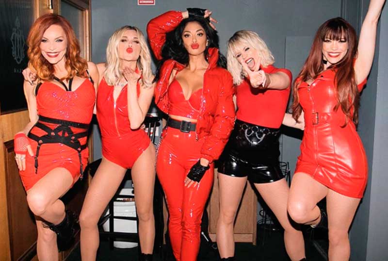 The Pussycat Dolls é formado por Nicole Scherzinger, Carmit Bachar, Ashley Roberts, Jessica Sutta e Kimberly Wyatt (Foto: Instagram/Reprodução)
