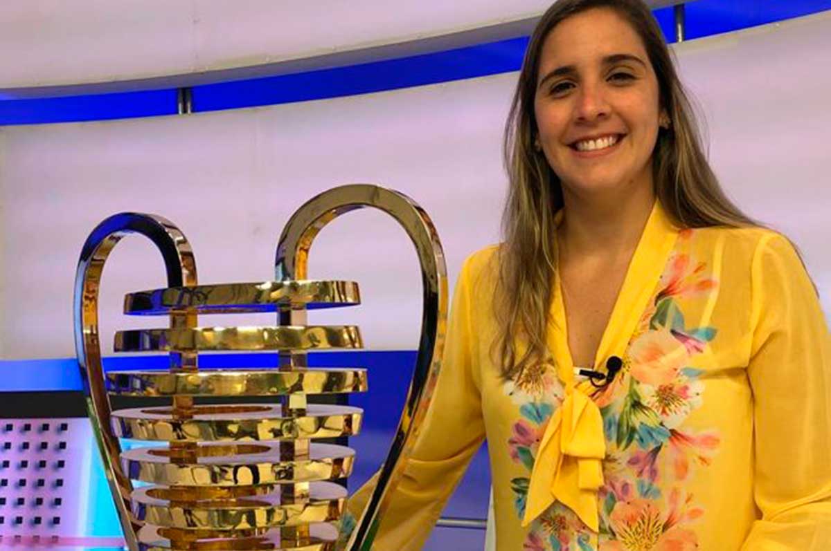 Manuela Avena será a primeira mulher a narrar uma partida da Copa do Nordeste (Foto: Instagram/Reprodução)