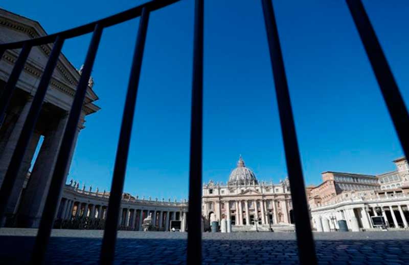 Vaticano fecha a Praça de São Pedro (Foto: VaticaNews/Divulgação)