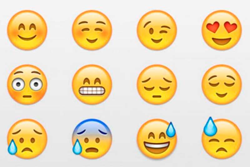 Os emojis, figurinhas usadas em conversas e redes sociais, não terão novidades até 2022 (Foto: Reprodução)