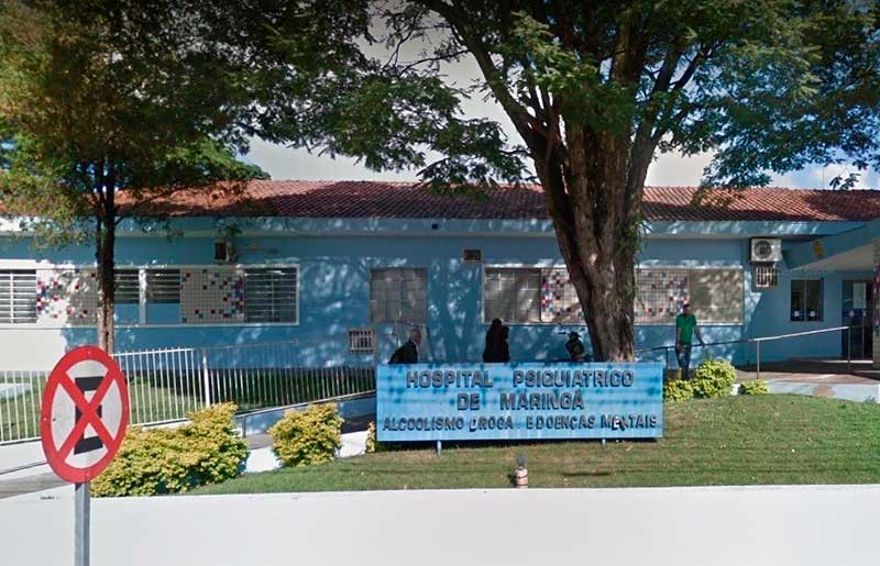 O Hospital Psiquiátrico de Maringá é referência para problemas mentais e recebe pacientes de todo o Paraná (Foto: Google Maps/Reprodução)