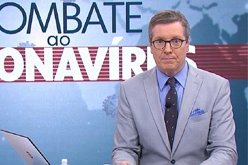 'Combate ao Coronavírus', apresentado por Marcio Gomes, é cancelado na Globo (Foto: Reprodução/TV Globo)