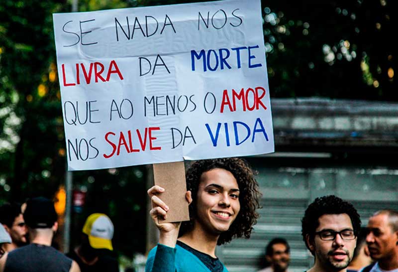 No Brasil foram registrados 124 casos de assassinatos contra trans em 2019 (Foto: Paulo Pinto/Fotos Públicas)