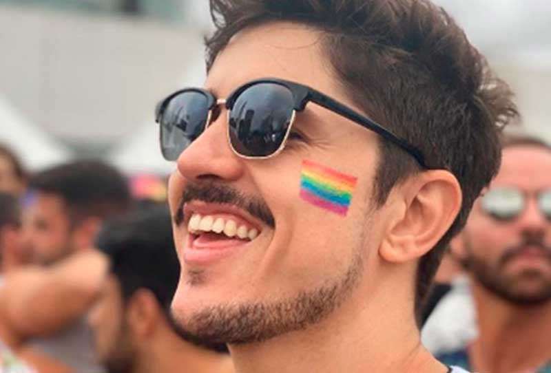 Rafael Vieira revelou pelo seu perfil no Instagram que beijará quatro rapazes heterossexuais em reality da MTV (Foto: Instagram/Reprodução)